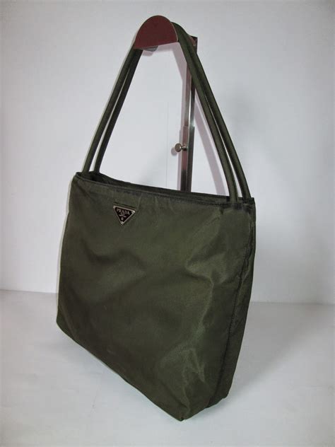 prada green handbag|Prada milano green handbag.